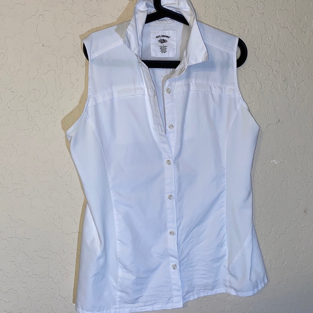 Reel Legends ladies fishing button down